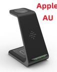 3 In 1 Fast Charging Station Wireless Charger Stand Wireless Quick Charge Dock For Phone Holder