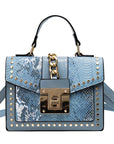 Fashion snake pattern handbag - Glamour gadget04