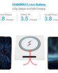 10400 mAh Qi Wireless Power Bank