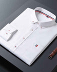 Mens Casual Shirt Fashion Business Dress Shirts Men Clothes