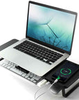 Monitor Lift Stand Laptop Stand Mobile Phone Charging