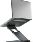 Notebook Bracket Laptop Bracket Aluminum Alloy Desktop Adjustable Base 360-degree Rotation - Glamour gadget04