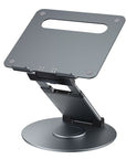 Notebook Bracket Laptop Bracket Aluminum Alloy Desktop Adjustable Base 360-degree Rotation - Glamour gadget04