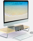 Monitor Lift Stand Laptop Stand Mobile Phone Charging
