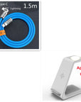 3 In 1 Fast Charging Station Wireless Charger Stand Wireless Quick Charge Dock For Phone Holder