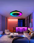 23″ Smart RGB Ceiling Fan Light