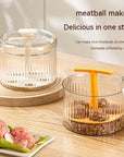 Kitchen Gadget Fried Meatball Making Artifact Mold Balls Fish Meatballs Shrimp Press Slippery Taiwanese - Glamour gadget04