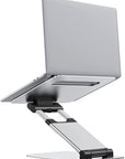 Notebook Bracket Laptop Bracket Aluminum Alloy Desktop Adjustable Base 360-degree Rotation - Glamour gadget04