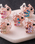 Butterfly Clasp Hair Jewelry Hairpin - Glamour gadget04