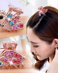 Butterfly Clasp Hair Jewelry Hairpin