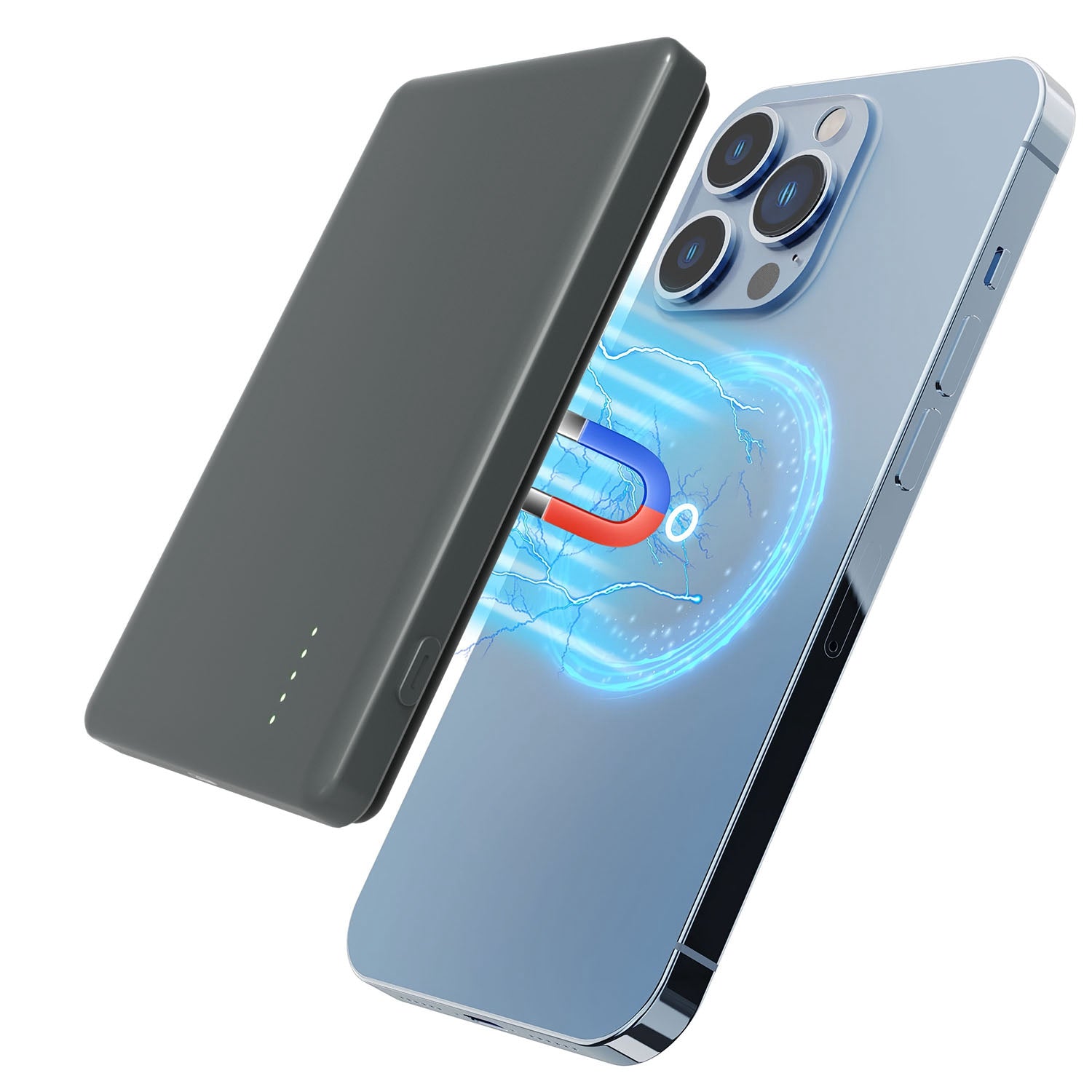 5000 mAh MagSafe Wireless Power Bank