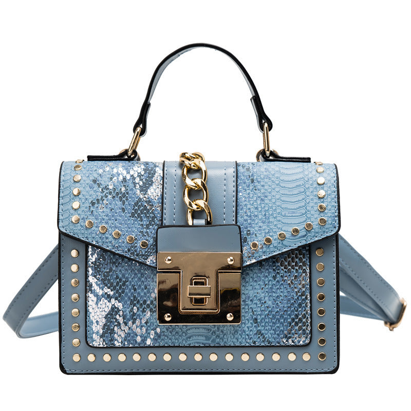 Fashion snake pattern handbag - Glamour gadget04