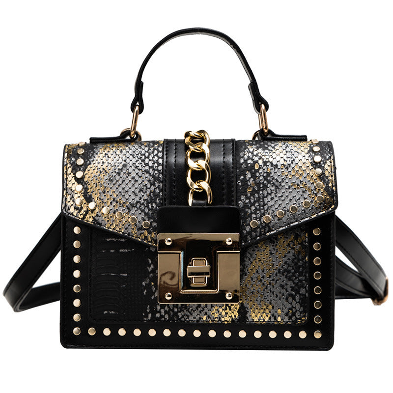 Fashion snake pattern handbag - Glamour gadget04