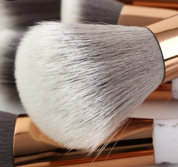 11 sets of marble makeup brush with makeup brush beauty makeup kit 11 makeup brush sets - Glamour gadget04