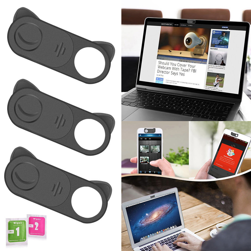 Webcam Laptops Lens Sticker Tablet Privacy Camera Cover Phone Slider Shutter - Glamour gadget04