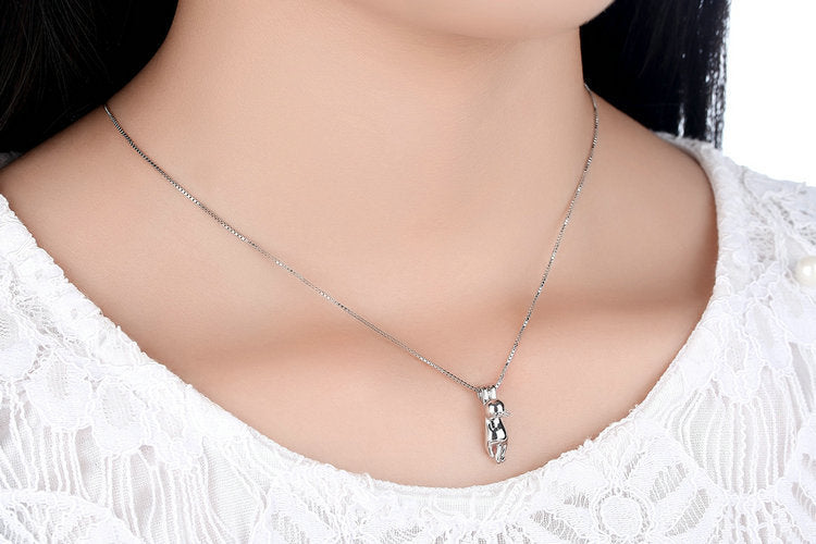 Cute Cat Jewelry Set - Ring - Ear Rings - Necklace - Glamour gadget04
