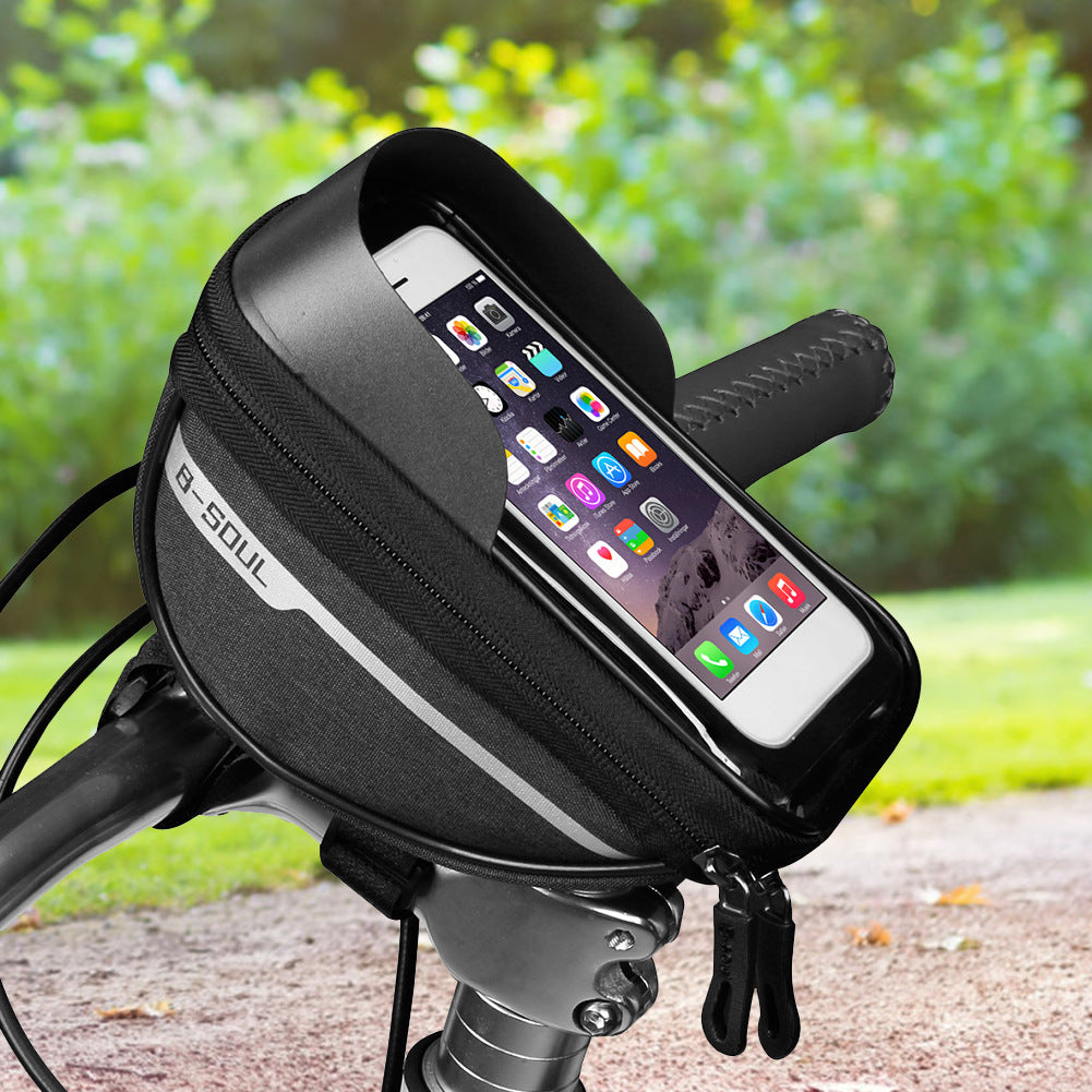 Bicycle Cell Phone Holder Cell Phone Front Pocket - Glamour gadget04