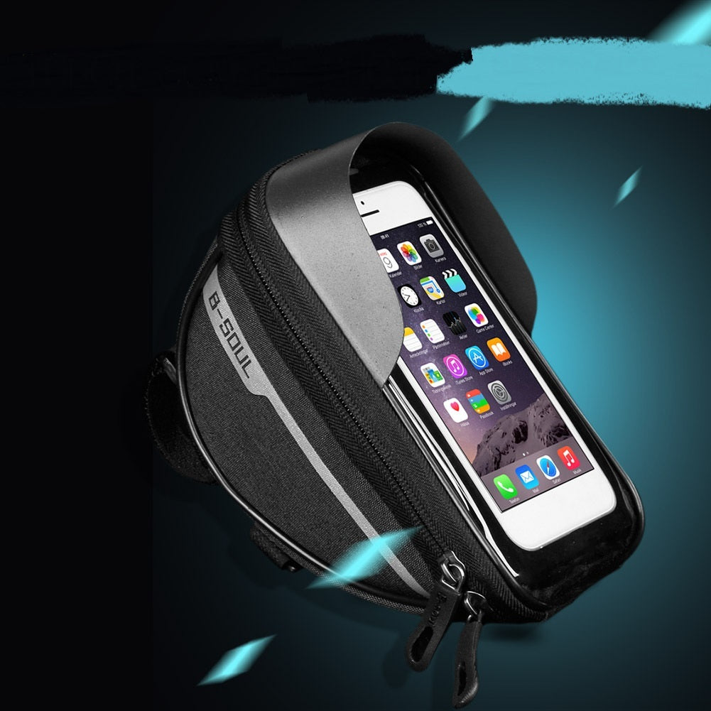 Bicycle Cell Phone Holder Cell Phone Front Pocket - Glamour gadget04
