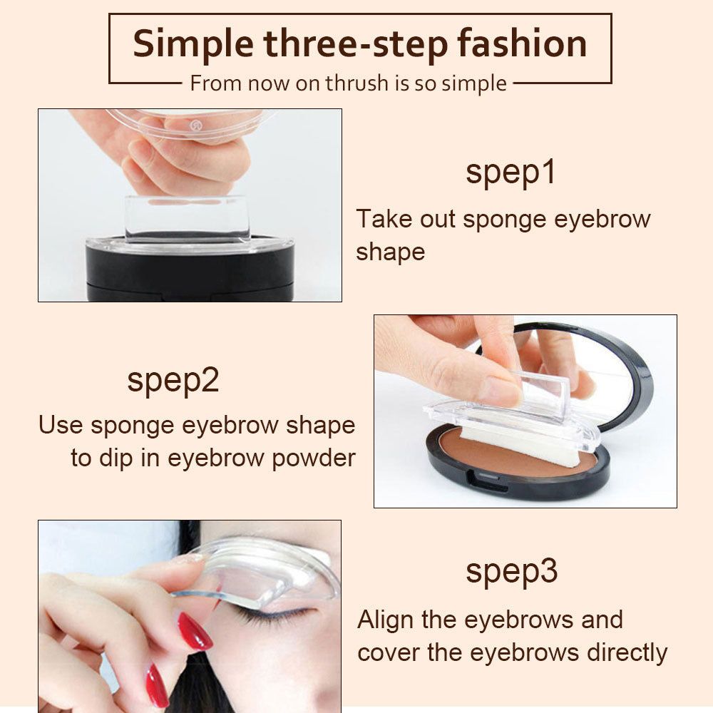 Eyebrow Powder Seal Eyebrow Artifact Lazy Seal Eyebrow Powder - Glamour gadget04