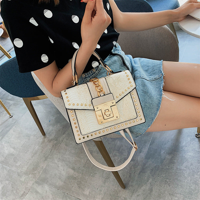 Fashion snake pattern handbag - Glamour gadget04