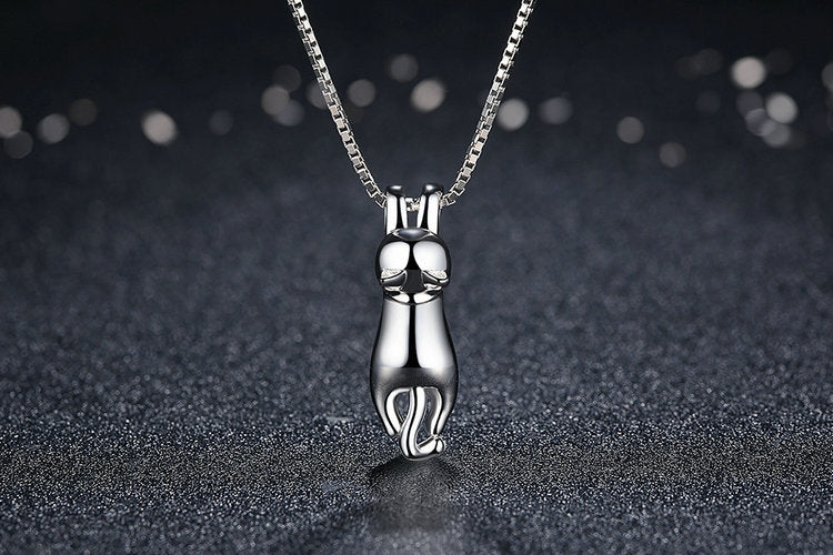 Cute Cat Jewelry Set - Ring - Ear Rings - Necklace - Glamour gadget04