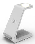 3 In 1 Fast Charging Station Wireless Charger Stand Wireless Quick Charge Dock For Phone Holder