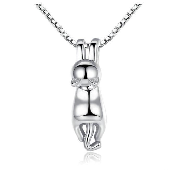 Cute Cat Jewelry Set - Ring - Ear Rings - Necklace - Glamour gadget04