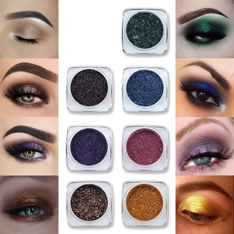 Pearlescent eye shadow powder - Glamour gadget04