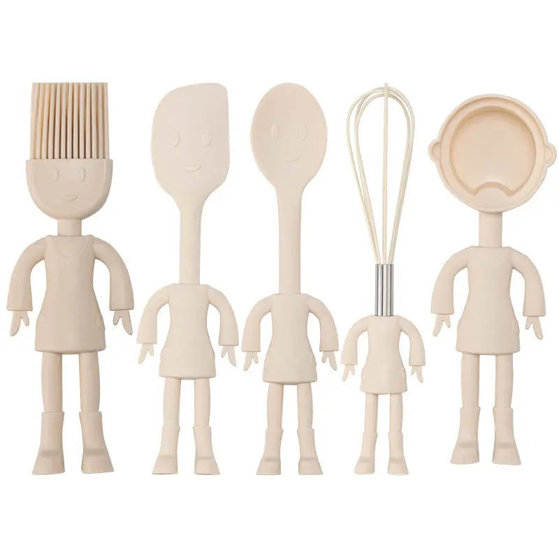 Cute Human-shaped Silicone Baking Gadget Creative Cartoon - Glamour gadget04