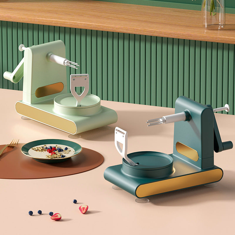Hand-cranked Multifunctional  Peeler Machine Home Peeler Cutter Kitchen Slicer Tools With Gadgets Fruit  Corer Kitchen Gadgets - Glamour gadget04