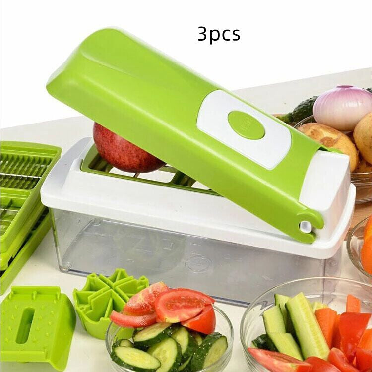 Kitchen Gadgets Multifunctional Diced Salad Vegetable Cutter - Glamour gadget04