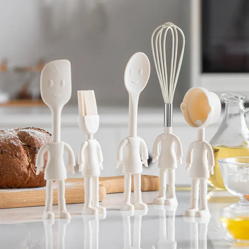 Cute Human-shaped Silicone Baking Gadget Creative Cartoon - Glamour gadget04