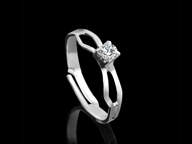 Hao Yue jewelry set, foreign trade explosion jewelry, bridal jewelry four sets, wedding match crystal jewelry set - Glamour gadget04
