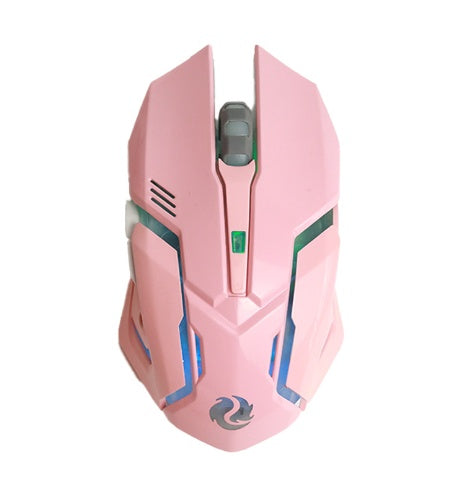 Wireless Charging Silent Gaming Mouse Machinery - Glamour gadget04