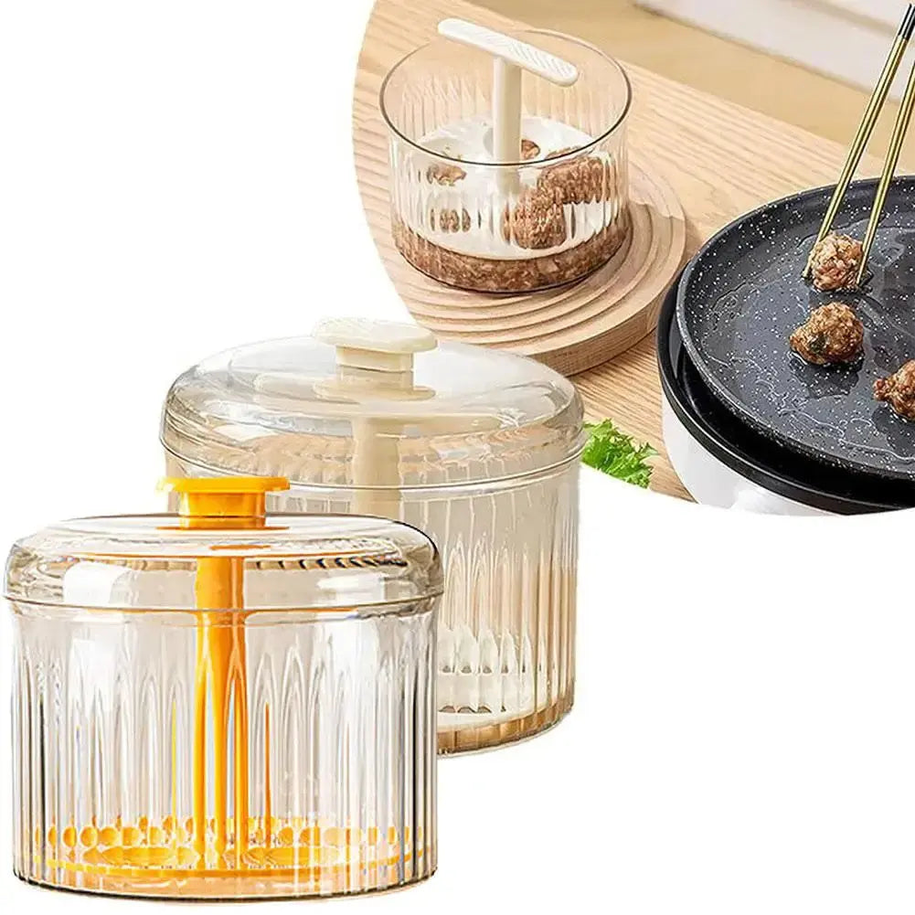 Kitchen Gadget Fried Meatball Making Artifact Mold Balls Fish Meatballs Shrimp Press Slippery Taiwanese - Glamour gadget04
