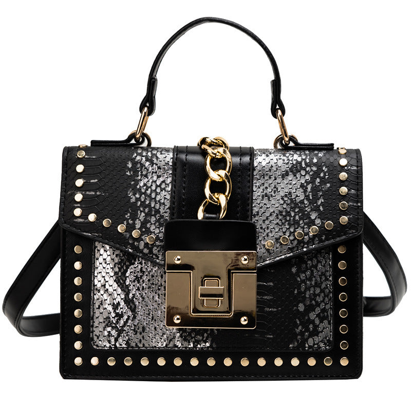Fashion snake pattern handbag - Glamour gadget04