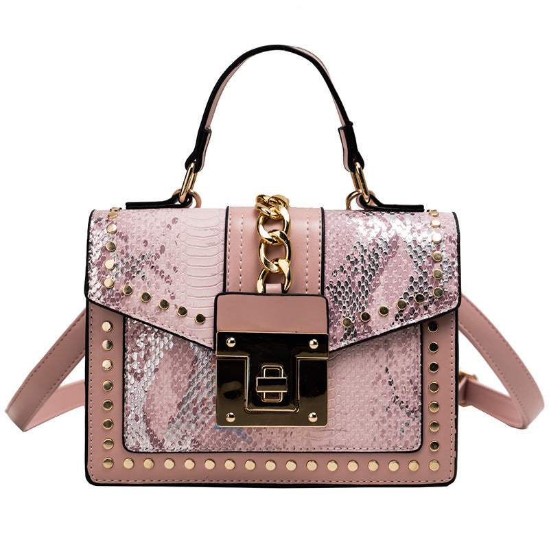 Fashion snake pattern handbag - Glamour gadget04