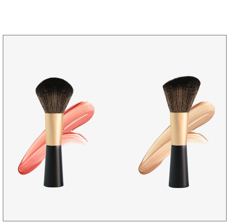 Single Short Handle Makeup Brush Foundation Makeup Sweep Makeup Tool - Glamour gadget04