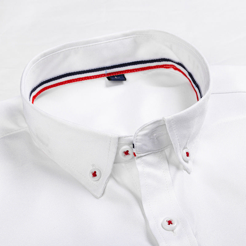 Mens Casual Shirt Fashion Business Dress Shirts Men Clothes - Glamour gadget04