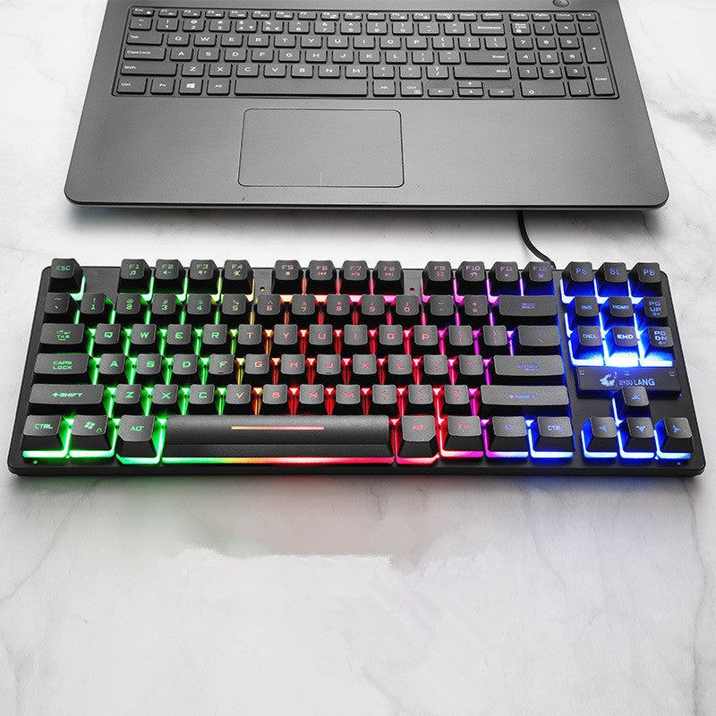 Electronic Games Mechanical Keyboard Notebook Keyboard - Glamour gadget04