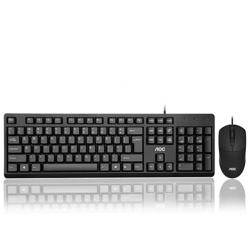 Keyboard And Mouse Set Usb Wired All-in-one Laptop Computer - Glamour gadget04