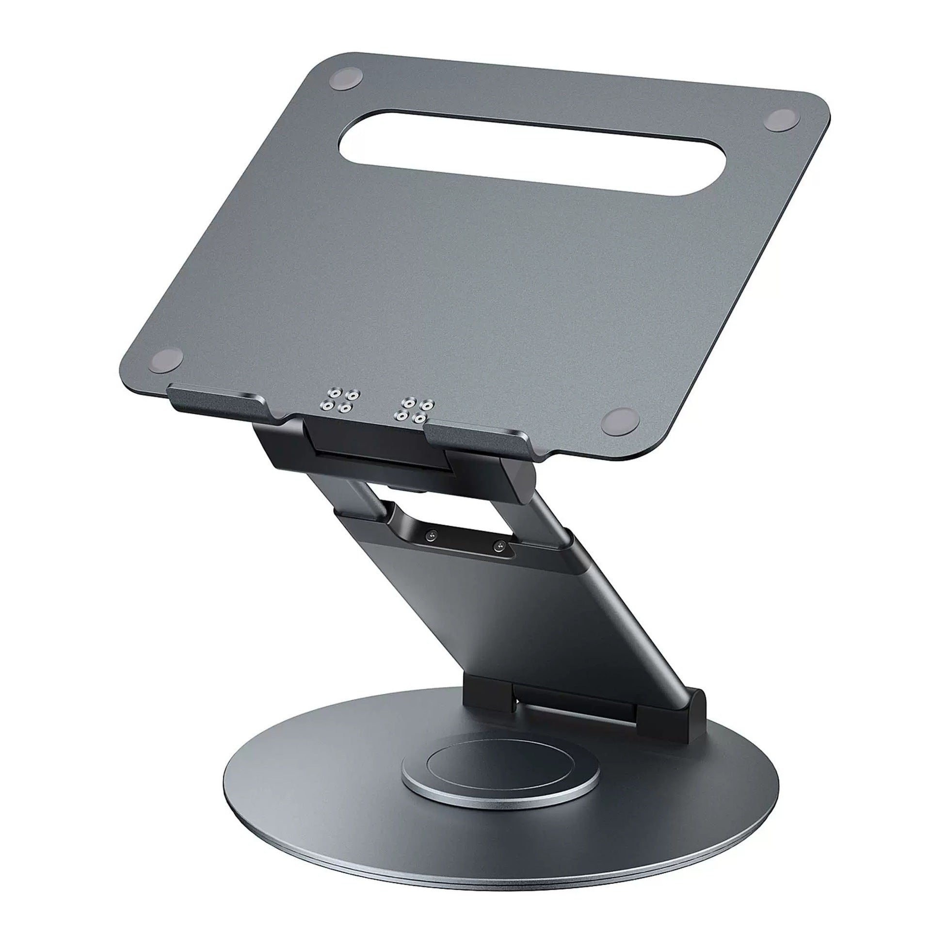 Notebook Bracket Laptop Bracket Aluminum Alloy Desktop Adjustable Base 360-degree Rotation - Glamour gadget04