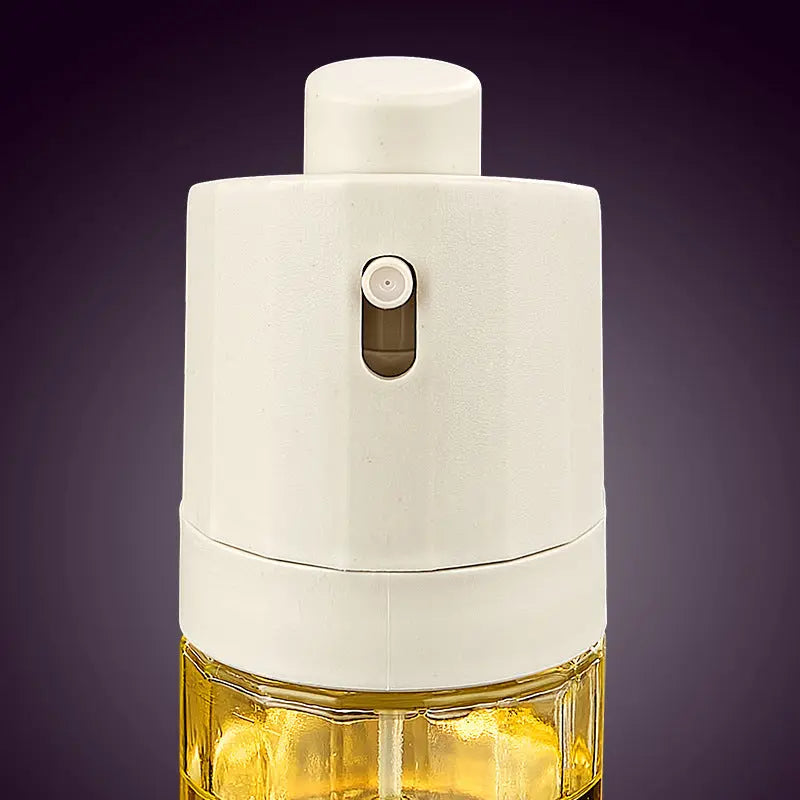 Kitchen Gadget 2-in-1 Glass Oil Bottle Press Oil Dispenser Barbecue Fuel Injector - Glamour gadget04