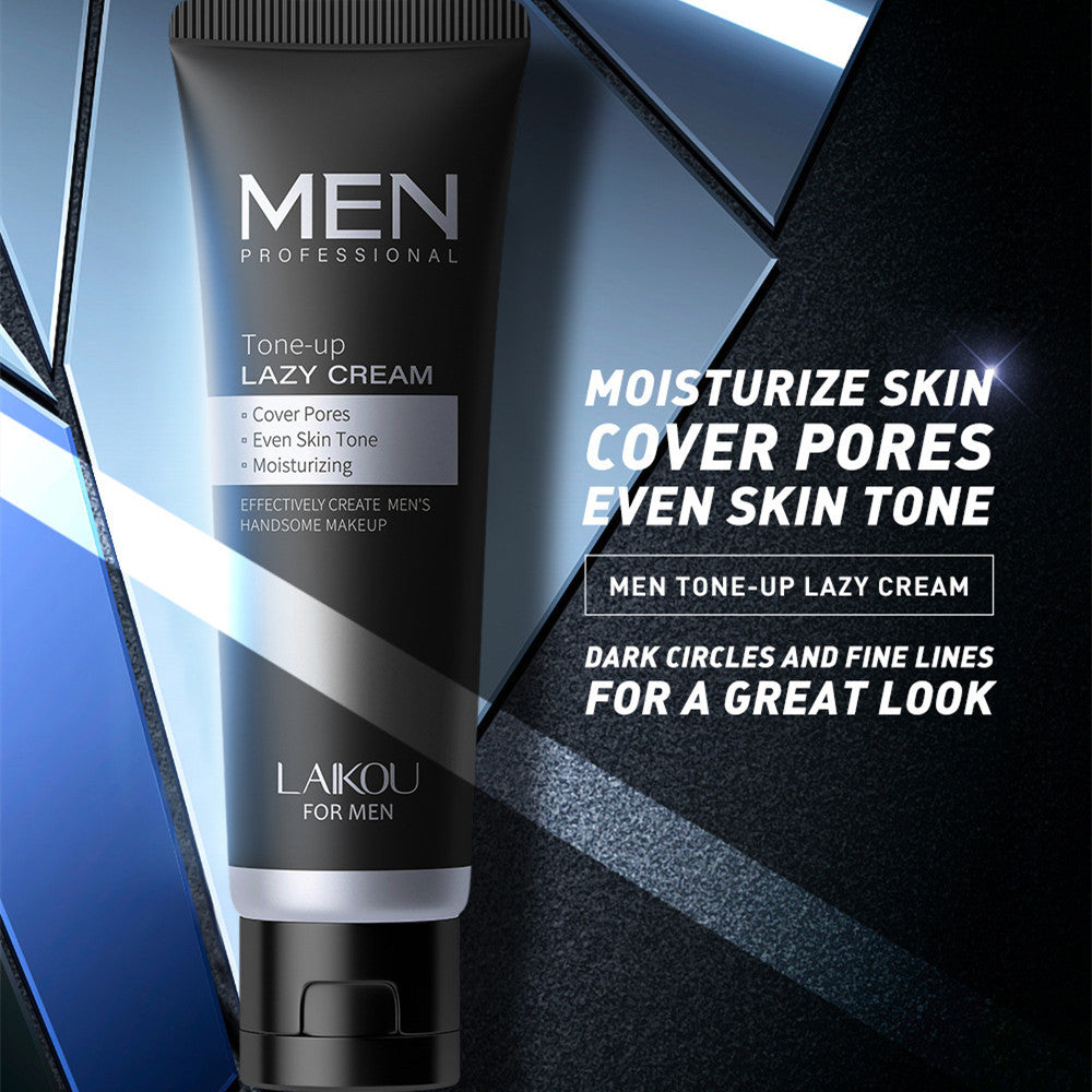 Men's Lazy No Makeup Cream English Packaging Skin Care Products - Glamour gadget04