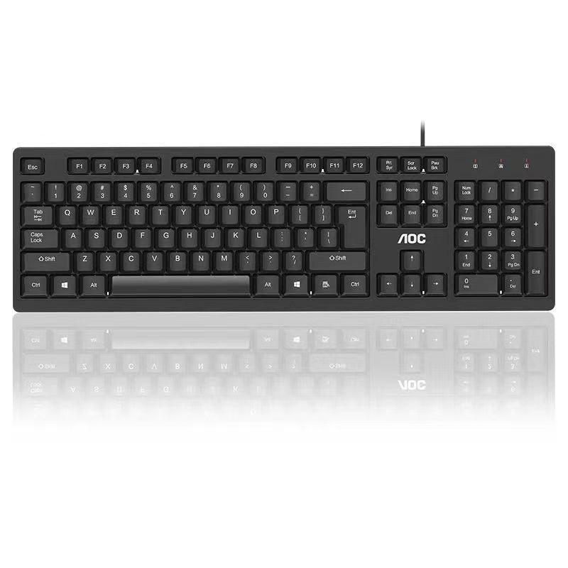 Keyboard And Mouse Set Usb Wired All-in-one Laptop Computer - Glamour gadget04