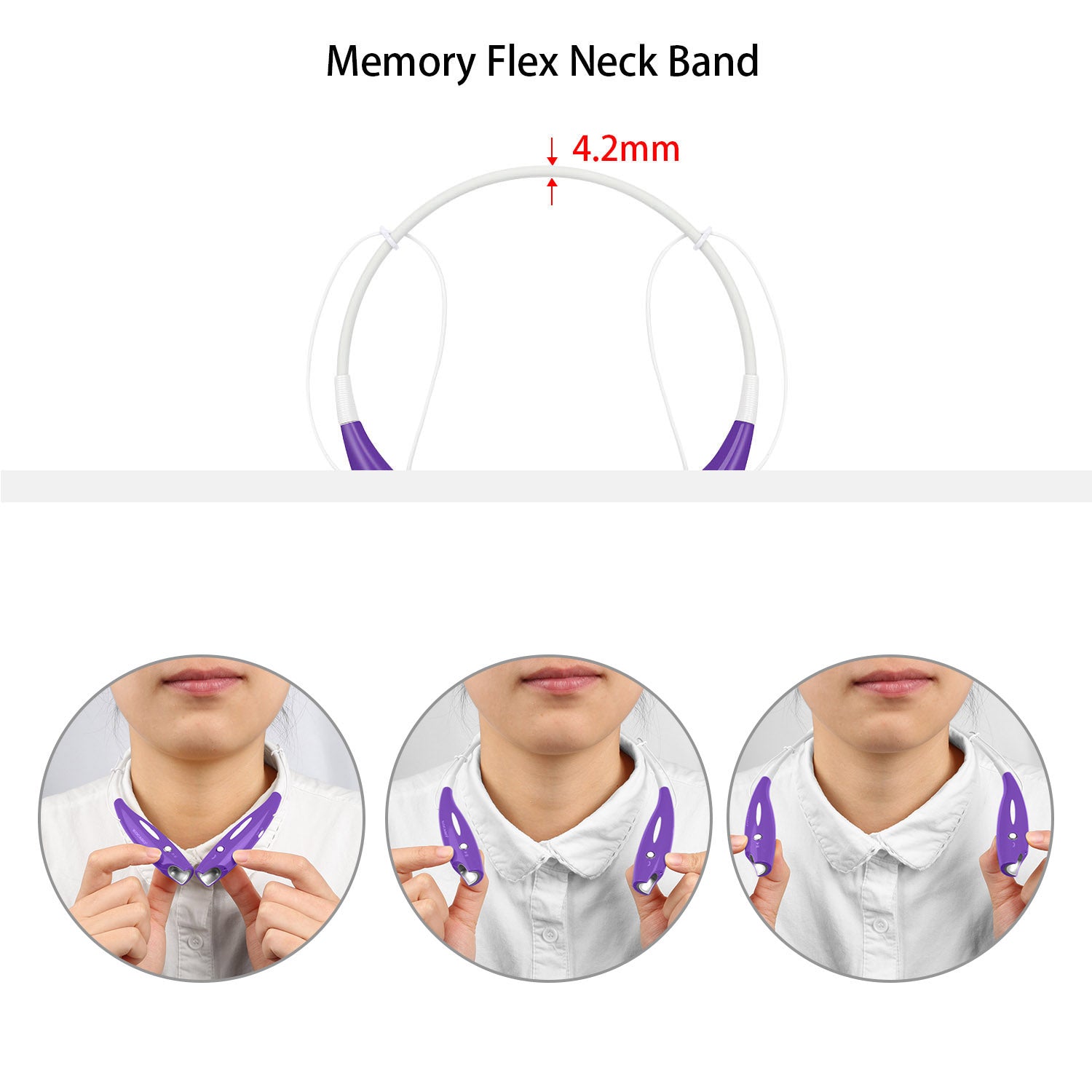 Wireless Sports Neckband Bluetooth Headphones