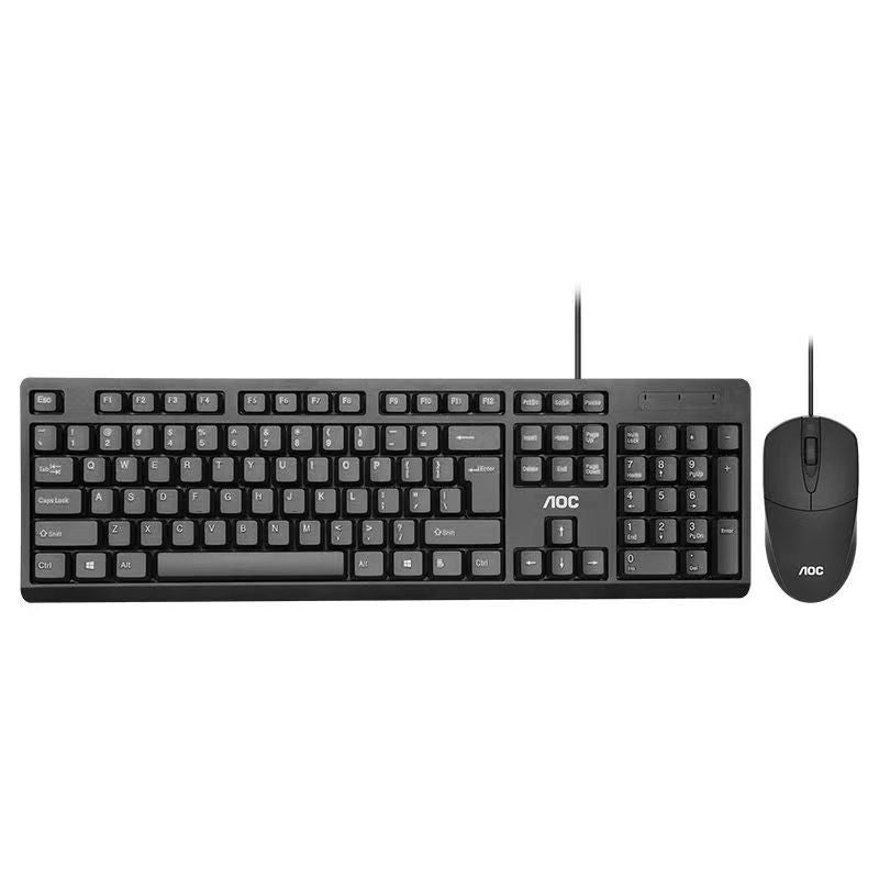 Keyboard And Mouse Set Usb Wired All-in-one Laptop Computer - Glamour gadget04