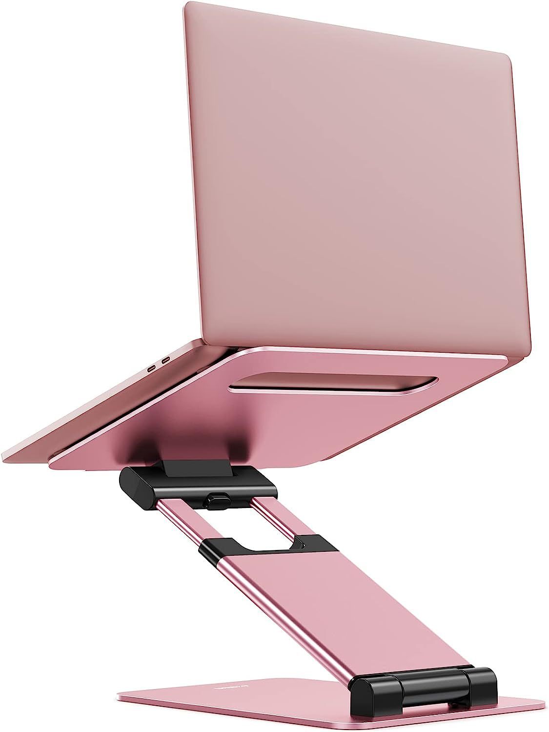 Notebook Bracket Laptop Bracket Aluminum Alloy Desktop Adjustable Base 360-degree Rotation - Glamour gadget04