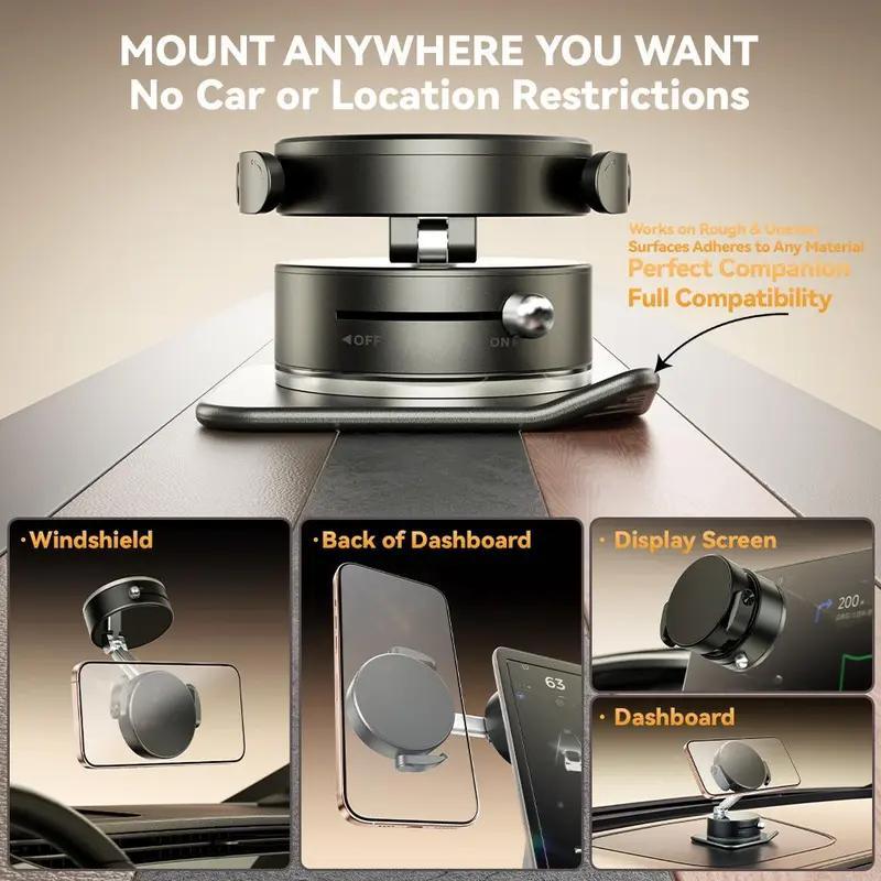 Magnetic 360° Adjustable Car Phone Holder
