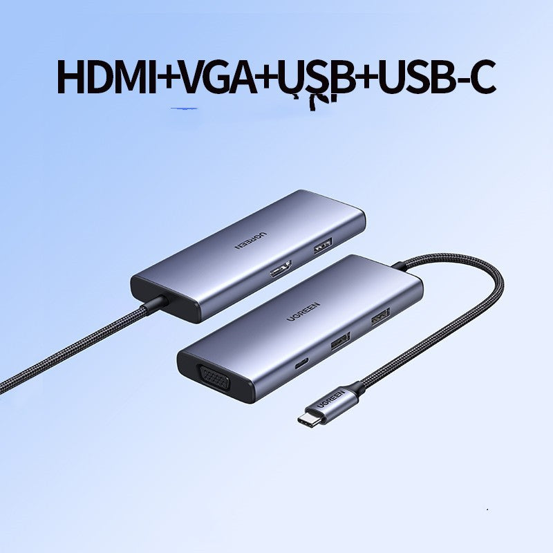 Network Cable Multi-interface Adapter For Macbook Apple Computer Air Huawei IPad Laptop Phone - Glamour gadget04
